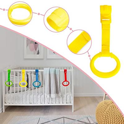 4 Pieces Baby Crib Pull Ring Baby Stand Up Walker Tool Ring Baby Bed Stand  Up Rings Walking Assistant Toddler Activity Kids Walking Training Tool -  Yahoo Shopping