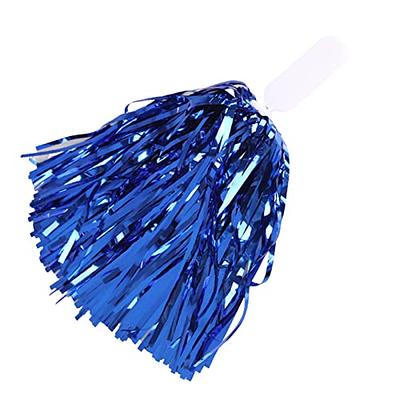  100 Pack Cheerleading Pom Pom Bulk Plastic Cheer Pom Poms Cheerleader  Pompoms Cheering Hand Flowers with Handle for Kids Adults Sports Dance  Match Team Cheerleading Squad Cheering (Gold) : Sports 