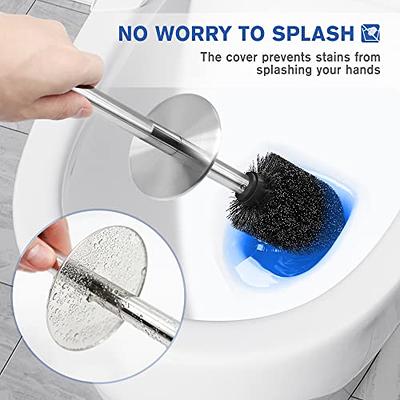 Ergonomic Toilet Brush and Holder