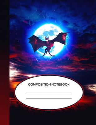 My Anime Composition Notebook: Cute Anime Themed Comp Book Diary Journal  For Students Wide Ruled Lined Paper 110 Pages (55 Sheets) 8,25 x 11 inches