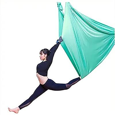 Fitness Deluxe Aerial Hammock Yoga Swing/Inversion/Sling, Flying