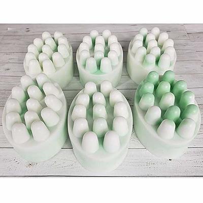  Moukiween Flower Soap Molds Silicone-2PCS 4 Cavities