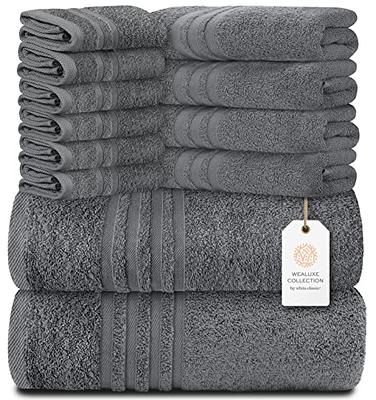 Preboun 100 Pieces Bleach Proof Salon Towels Bulk Microfiber Salon Towels  Bleach Resistant Lint Free Hand Towels Absorbent Hair Drying Towels for Spa