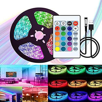 LED Cloud Strip Lights Decor RGB Color Changing Light Strips Kit DIY  Thunder Cloud lights for Home Bar Indoor Party Holiday, 16 Feet LED  Thundercloud