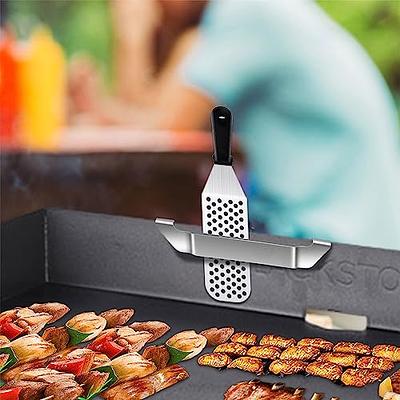 Replacement Griddle Scraper for Blackstone Scraper/Camp Chef/Member's Mark GAS Griddle, Heavy Duty Flat Top Grill Scraper for Traeger Flatrock