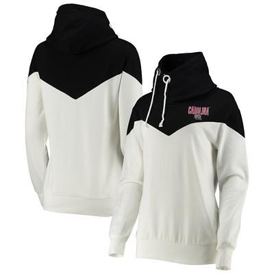 Women's Gameday Couture White Eastern Washington Eagles Fierce Fan  Side-Slit Pullover Hoodie