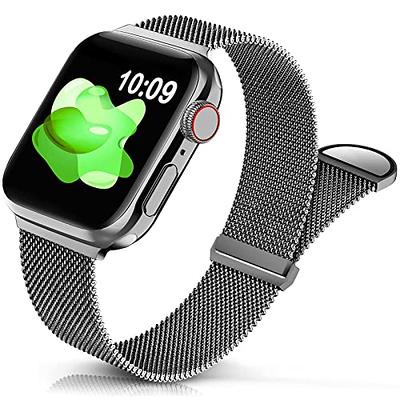 Apple Watch Band 7, 6, SE, 5, 4, 3 - Stainless steel Milanese mesh - G