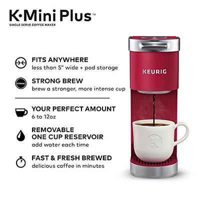 Keurig K-Compact Single-Serve K-Cup Pod Coffee Maker, Red - Yahoo