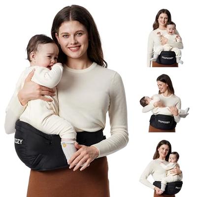 Baby Hip Seat Carrier: 3D Belly Protector & EVA Massage Board