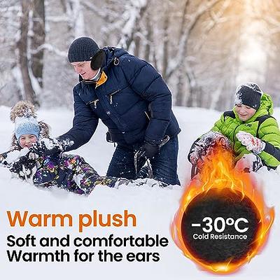 Winter Fluffy Earmuffs, For Outdoor Riding Skiing Stay Warm