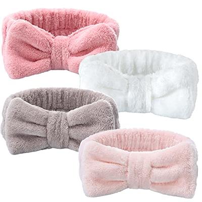 Microfiber Bowtie Headbands Facial Makeup Headband Wash Spa Yoga