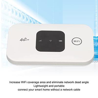  4G LTE USB WiFi Modem, 300Mbps Unlocked Mobile 5G WiFi Router  with 10 Users, Wireless Travel Portable WiFi Hotspot Built in 3200MAh with  SIM Card Slot : Electronics