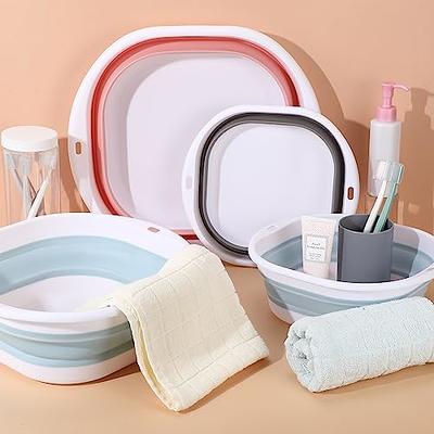 Mumufy 9 Pcs Collapsible Wash Basin Collapsible Dish Tub Multipurpose  Lightweight Portable Collapsible Wash Bin Foldable Collapsible Washbasin  Space Saving for Dishwashing Camping Laundry, 3 Sizes - Yahoo Shopping