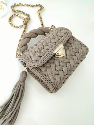 Crochet Handmade Sling Bag  Loomsmith