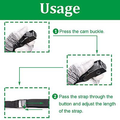 ladder straps 4pcs Ladder Strap Ladder Rack Tie Down Strap Multipurpose  Luggage Storage Strap 