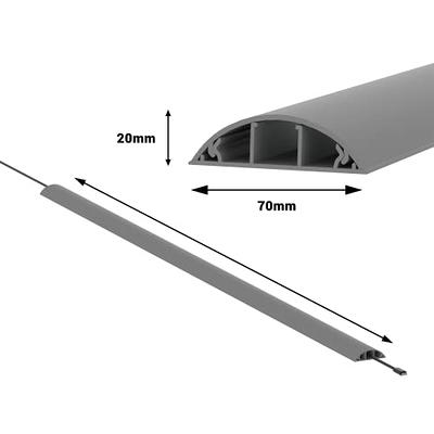 6.5ft Cable Management Raceway/Hider Kit - Cable Routing Solutions, Cables