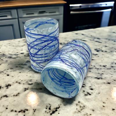 Mexican Hand Blown Drinking Glasses