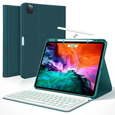 Typecase 10.9 iPad 10th Gen Edge Slim Magnetic Backlit Keyboard Case White