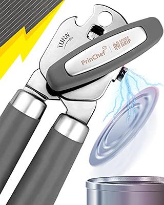 SPIDER GRIP Can Opener, No-Trouble-Lid-Lift Manual Handheld Can Opener with  Magnet, Smooth Edge Safe Cut for Beer/Tin/Bottle, Big Turning Knob  Anti-Slip Handle Good for Seniors with Arthritis - Yahoo Shopping