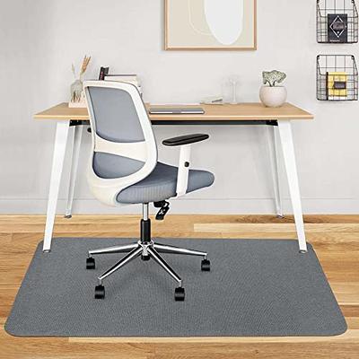 AiBOB Office Chair Mat for Hardwood Floor, 36 X 48 inches, Hard Floor Chair  Mats Under Computer Desk, Easy Glide for Rolling Chairs, No Curling