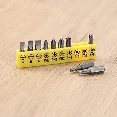 L-shaped Socket Wrench Double-headed Extension Handle Screwdriver Spanner  90 Degree Right Angle Screwdriver Adapter Utility Tool With 10 Pcs Various A