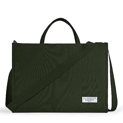  KALIDI Large Totes Bag Women Corduroy Shoulders