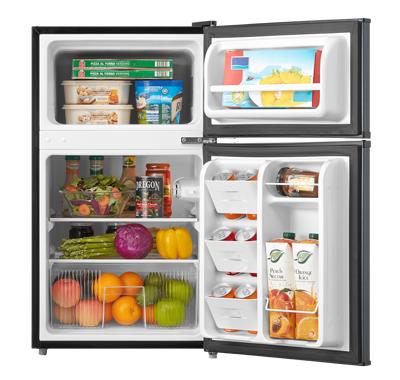 Arctic King 3.2 Cu ft Two Door Mini Fridge with Freezer, Stainless Steel,  E-Star, ARM32D5ASL - Yahoo Shopping