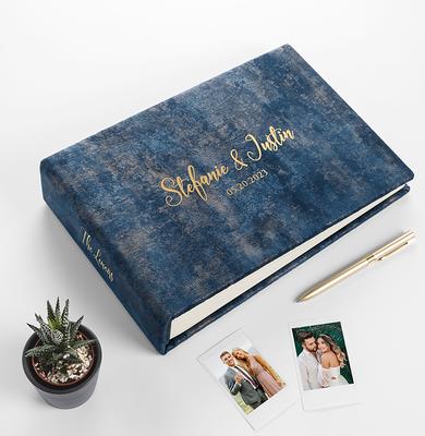 Wedding Photo Album, Personalized Photo Guest Book, Instax Mini Album,  Photo Booth Album, Alternative Wedding Gift 