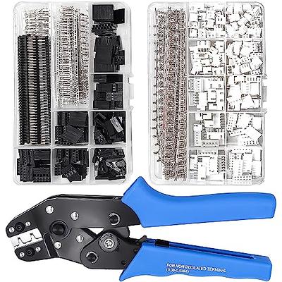 haisstronica Crimping Tool For Heat Shrink Connectors-AWG 22-10 Ratchet  Wire Terminal Crimper-Ratcheting Crimper Tools-Available For Insulated  Nylon