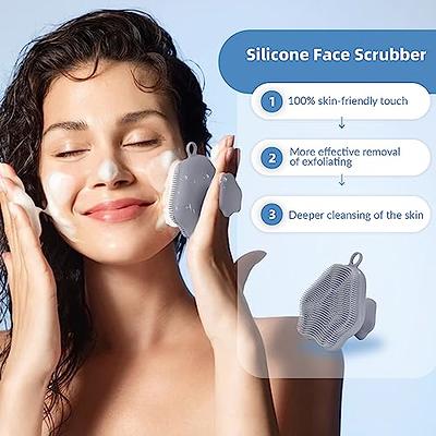 Super Soft Silicone Face Cleanser and Massager Brush Manual Facial Cleansing Brush