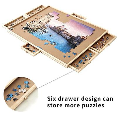 How do you store children's jigsaw puzzles?