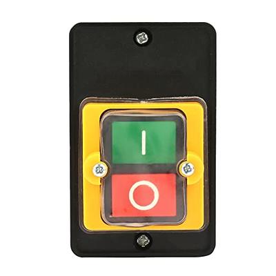 Taiss/AC 660V 10A Momentary Start/Stop Red Green Sign NO NC Push Button  Switch (Warranty 1 Years) HB2-Start/Stop