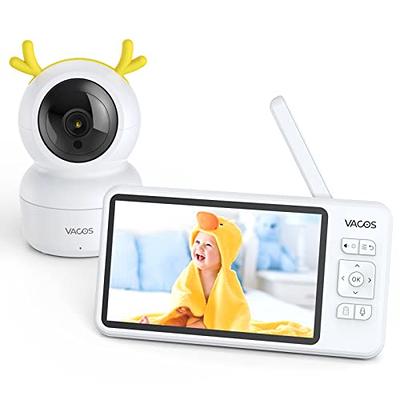 Motorola Baby Monitor VM85 - Indoor WiFi Video with Camera & Mood Light -  HD 720p, Connects to Nursery App, 1000ft Range, 2-Way Audio, Remote Pan