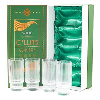 Ripple Drinking Glasses (Set of 4)