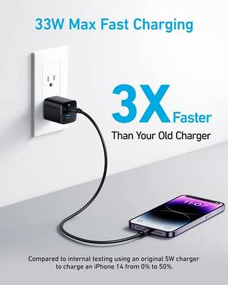 USB C Car Charger Adapter(52.5W), Anker 323 Compact Car Phone Charger with  USB C Charger 33W, Anker 323 Charger, 2 Port Compact Charger with Foldable  Plug - Yahoo Shopping