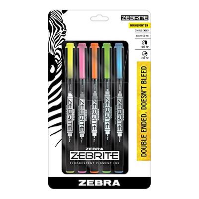 Zebra Pen Mildliner Highlighters, Double Ended Highlighter, Broad And Fine  Tips, Pastel and Neutral Colors Midliner Pens, 30 Pack - Yahoo Shopping