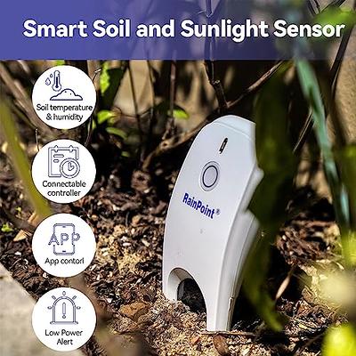 Wi-Fi Soil Moisture Meter, Plants Humidity Meter, Soil Temperature