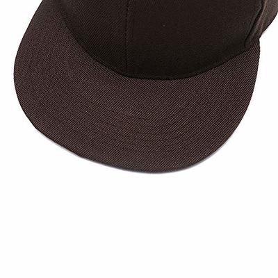 Custom Baseball Cap Snapback Hats for Men,Hip Hop Style Flat Bill Hats for Men  Women Unisex Bronze - Yahoo Shopping