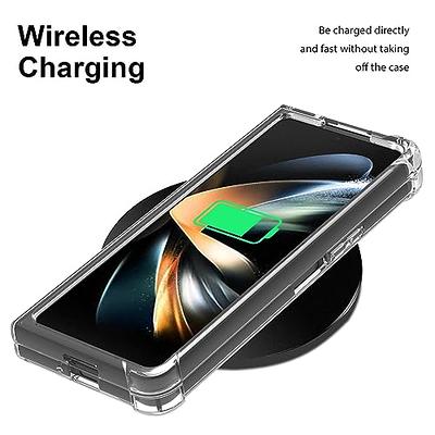for Samsung Galaxy Z Fold 5 5G Case with Powerful Magnet, Phone Case for Z  Fold 5 Phone Wireless Charging, Anti-Scratch Full-Body Shockproof  Protective Phone Case for Galaxy Z Fold 5 