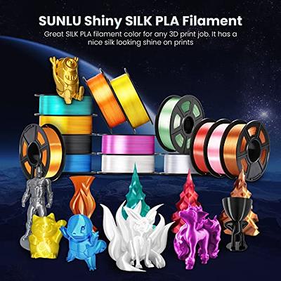 1kg Spool SUNLU Silk PLA 3D Printer Filament 1.75mm diameter printing