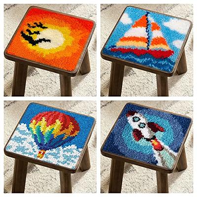 DIY Latch Hook Rugs Kits for Adults Beginners Kids Children with