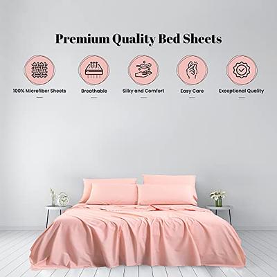 Bedlifes Queen Sheet Set- Ultra Soft Sheets-Luxury-Breathable-16 Deep  Pocket- 1800 Thread Count Percale Egyptian Microfiber Bed Sheets Wrinkle,  Fade