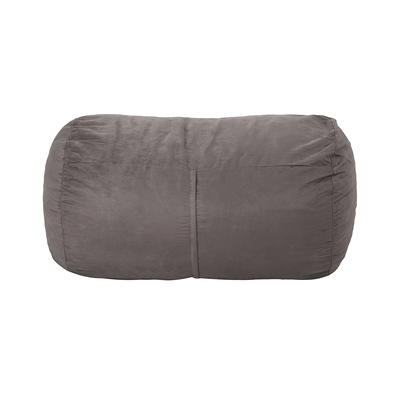 Noble House 5 ft. Midnight Blue Suede Polyester Bean Bag