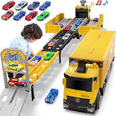 Toy Clearance Toys for 3 Year Old Boys Car Race Track for Boys Age 4-7  Christmas Birthday Gift for Toddlers 3-5,8-12,9.4x8.3x4.7in