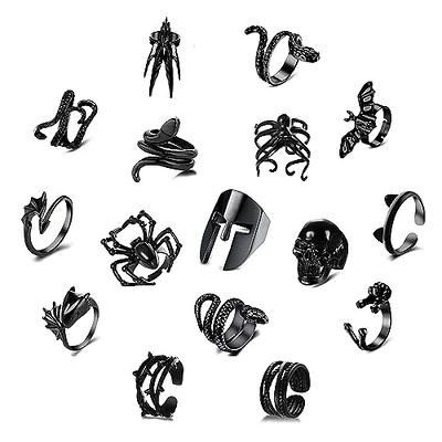 Hellaholics Occult Rings & Gothic Rings for women