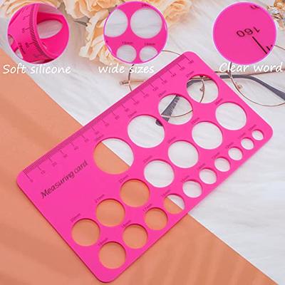 Momcozy Nipple Ruler, Nipple Ruler for Fange Sizing, Silicone and Soft,  Flange Sizing Measurement Tool, Breast Pump Sizing Tool for Momcozy