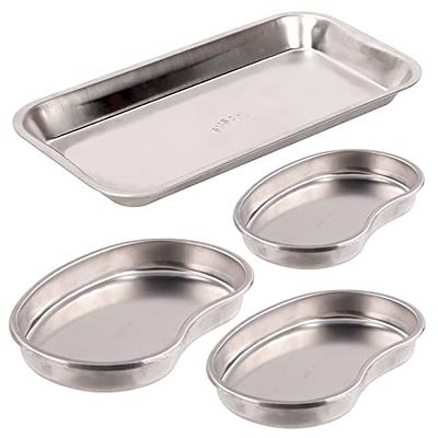 304 Flat Bottom Stainless Steel Square Tray Baking Pan