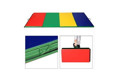  Polar Aurora 4'x10'x2 Thick Folding Gymnastics