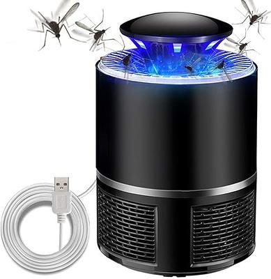 COKIT Indoor Insect Trap, Catch Insect with Suction, Bug Light and Sticky  Glue, Catcher & Killer for Mosquito, Gnat, Moth, Fruit Flies, Non-Zapper