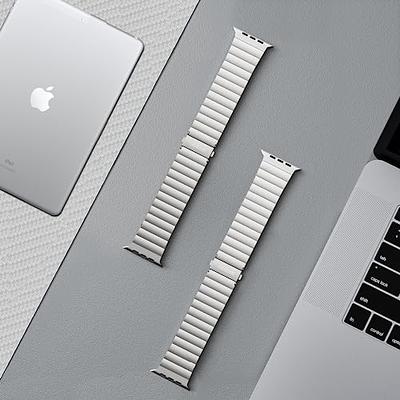 Lululook Titanium Link Band with Magnetic Clasp for Apple Watch